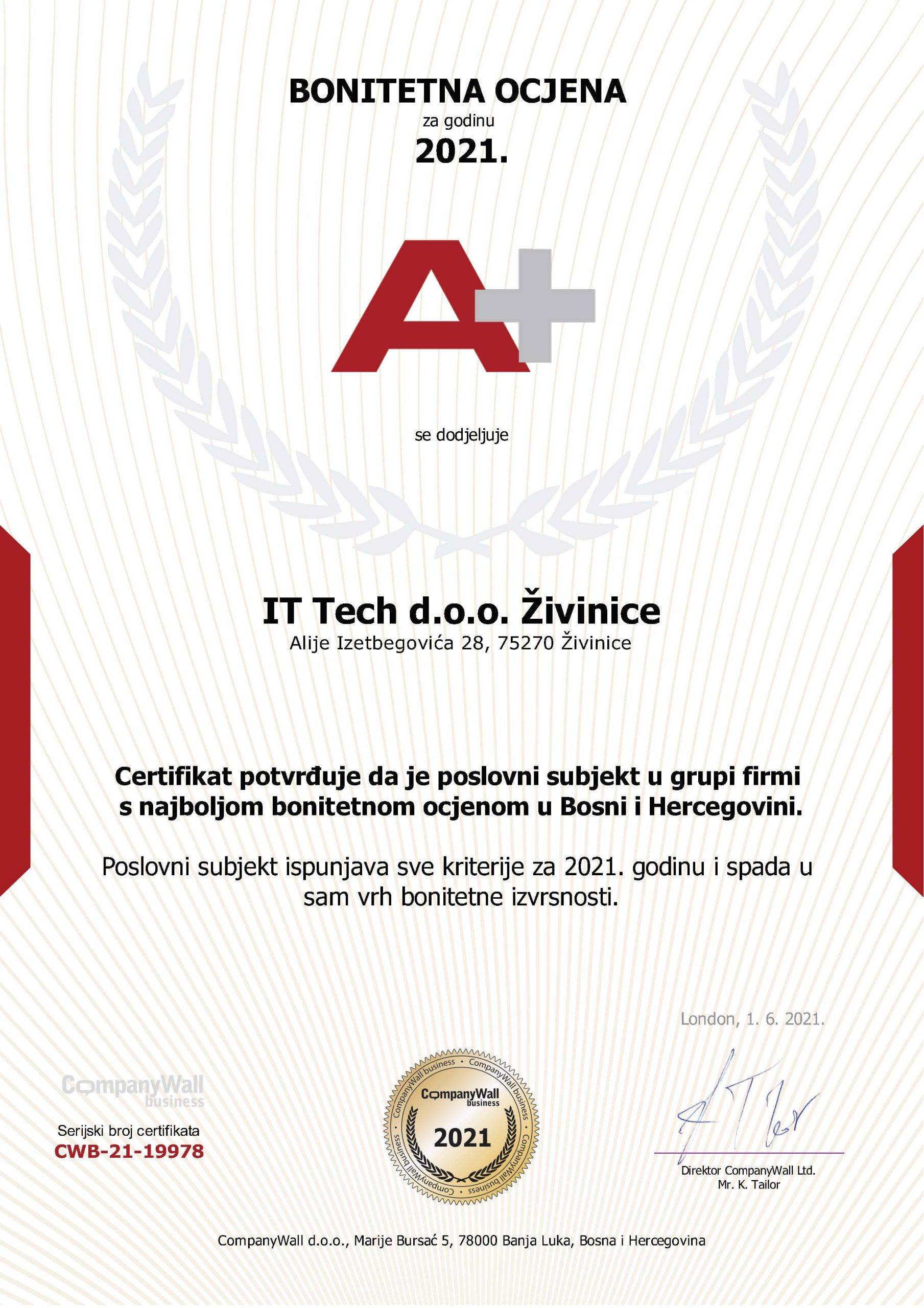 IT Tech d.o.o. Živinice